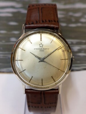 ☆本日特価！ETERNA・MATIC 3000 自動巻時計 ジャンク品】 VINTAGE ETERNA-MATIC 3000 AUTOMATIC 21 JEWELS 4726314 SWISS MEN'S