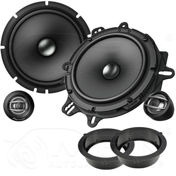Pioneer Lautsprecher FüR Audi TT FV 8S Ab 2014 Front TüR Vorn 2-Wege 350W #AY1C-image