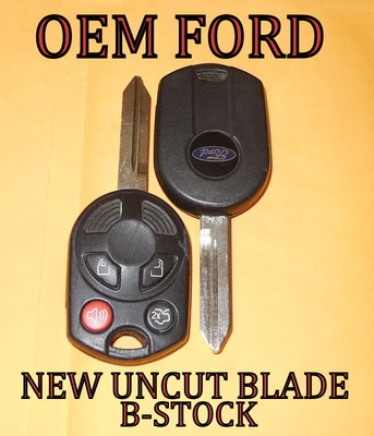 OEM FORD 80 BIT HA KEYLESS REMOTE KEY FOB COMBO RHK TRANSMITTER 164-R7040 R7013