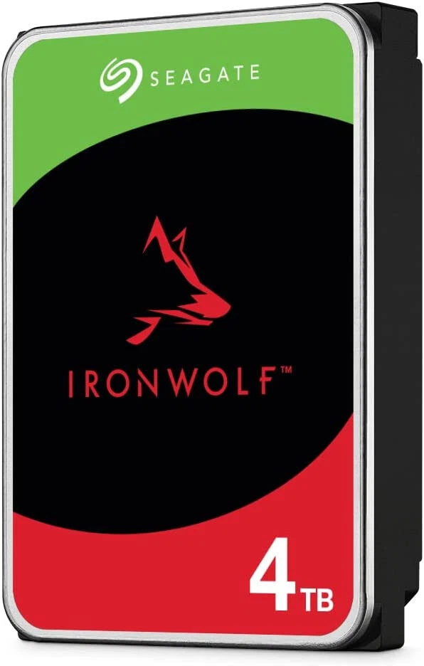 Seagate IronWolf 4TB Hard Disk Interno 3.5" NAS RAID SATA 5400 RPM ST4000VN006