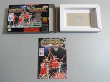 Tecmo Super NBA Basketball Box, Manual  Tray Only, NO GAME SNES, 100 Original