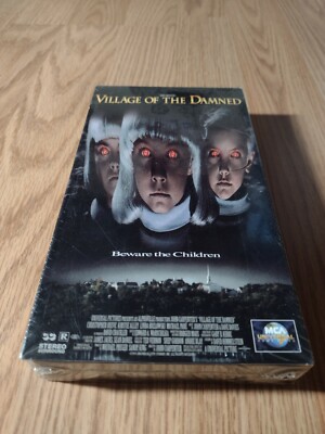 VILLAGE OF THE DAMNED SEALED JOHN CARPENTER HORROR VHS 