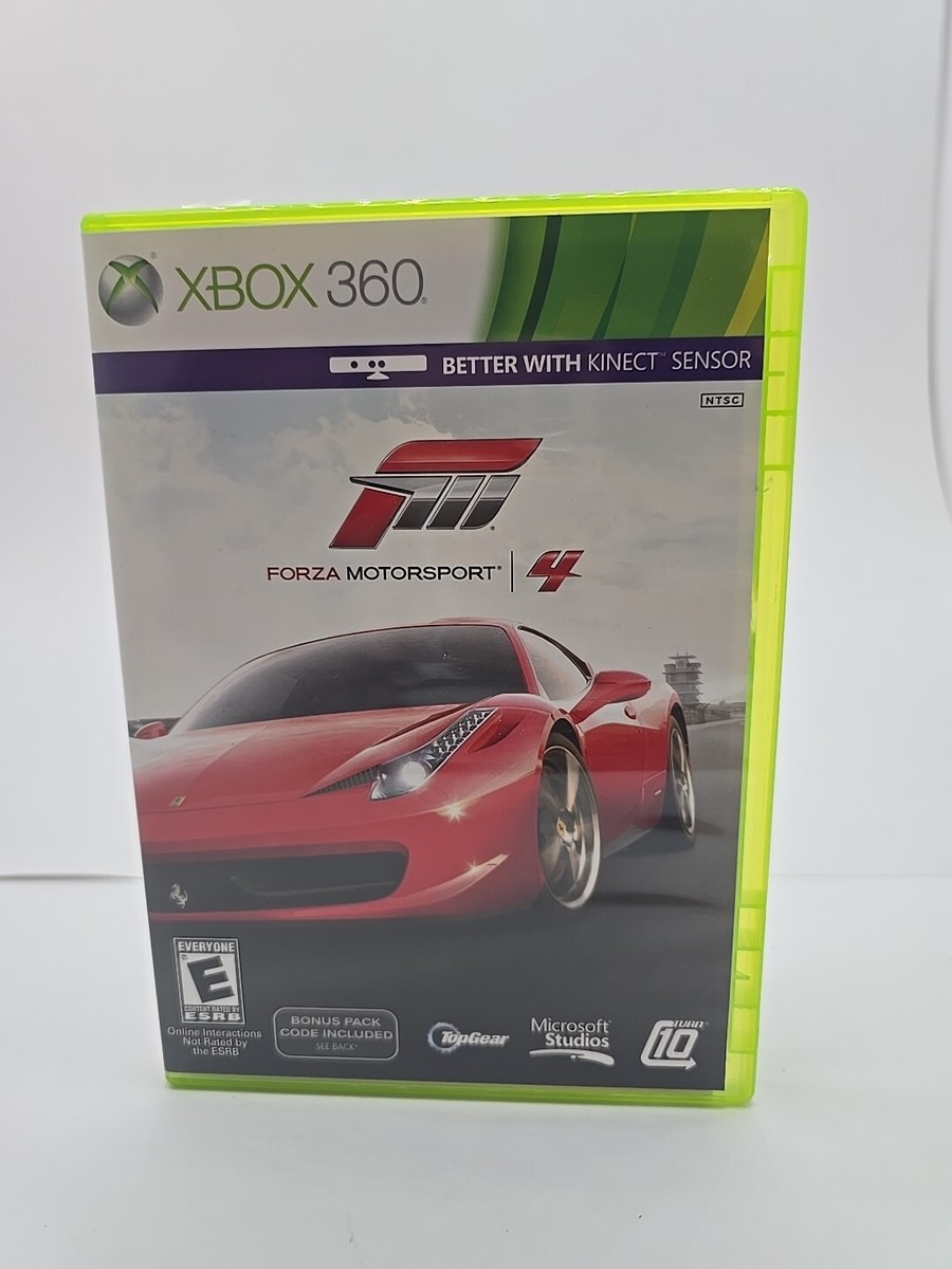 Forza Motorsport (Microsoft Xbox 360, 2011) Complete W/ Manual