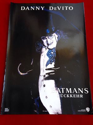 Batmans Rückkehr Kinoplakat Poster A1, Tim Burton, Michelle Pfeiffer, M. Keaton