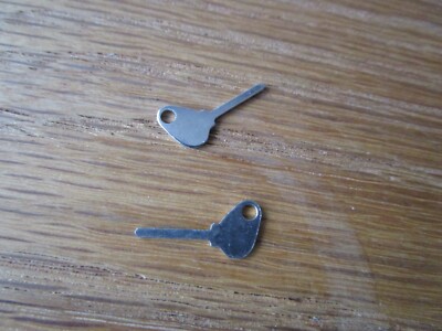 POCHER 1/8 scale Pair of Alfa Romeo 8C 2300 Metal Ignition Keys