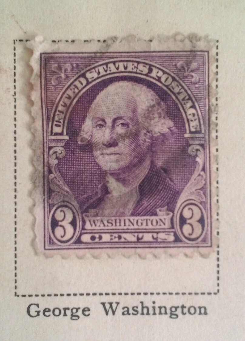 George Washington 3 Cent Stamp In Used Us Stamps (1901-Now) for