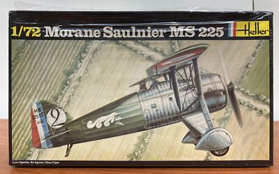 1/72 Morane Saulnier MS 225 Model Kit No. 216 Heller Sealed New CV JD