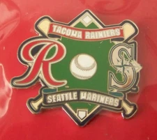 Tacoma Rainiers Seattle Mariners pin AAA Affiliate MiLB MLB c43062