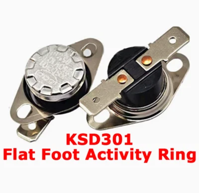 Activity Loop KSD301 Jumping Style Thermal Switch Temperature Controller 10A