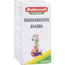 Baidyanath Swarna Masik Bhasma is a unique Ayurvedic preparation-10gm(pack of 4)