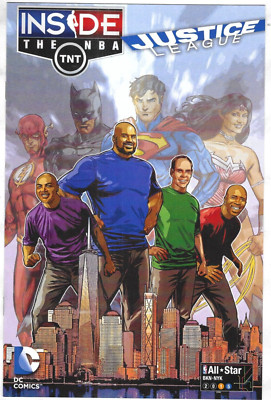 Justice League Goes Inside the NBA All-Star First Print Cover A Shasteen 2015