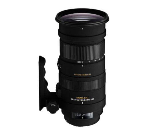 USED Sigma  50-500mm f/4.5-6.3 APO HSM DG OS HSM PENTAX AF Lens FREESHIPPING - Afbeelding 1 van 1