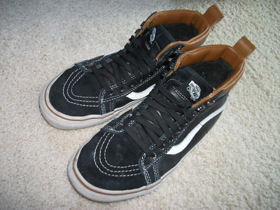VANS OFF THE WALL - hochw.bequeme Echtledersneaker m.Warmfutter, Gr. 37 