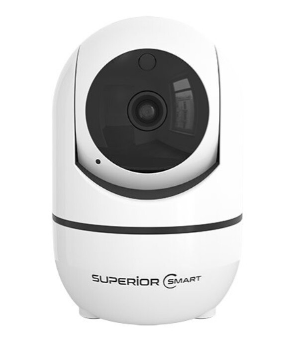 Caméra d'intérieur sans fil HD Superior Smart pour surveiller vos animaux à distance