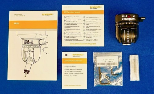 Renishaw MH8 CMM Manual Indexible Probe Head New in Box 1 Year Warranty - Picture 2 of 8