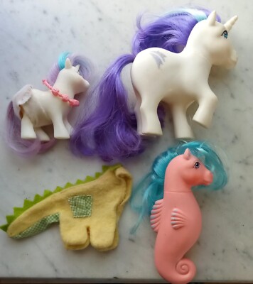 My Little Pony Glory  Baby Glory diapers, necklace Alligator costume, Waverunner