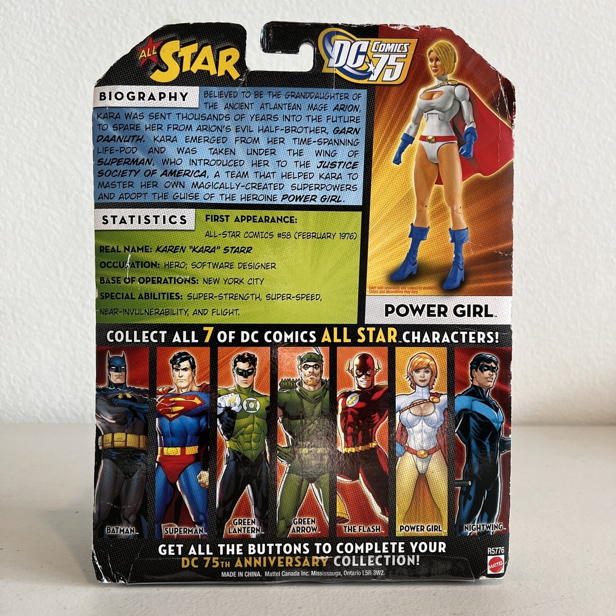 NEW DC Universe 75 Years of Super Power Power Girl 6