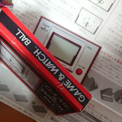 Nintendo Limited Game & Watch Ball With Box Club Nintendo Premium