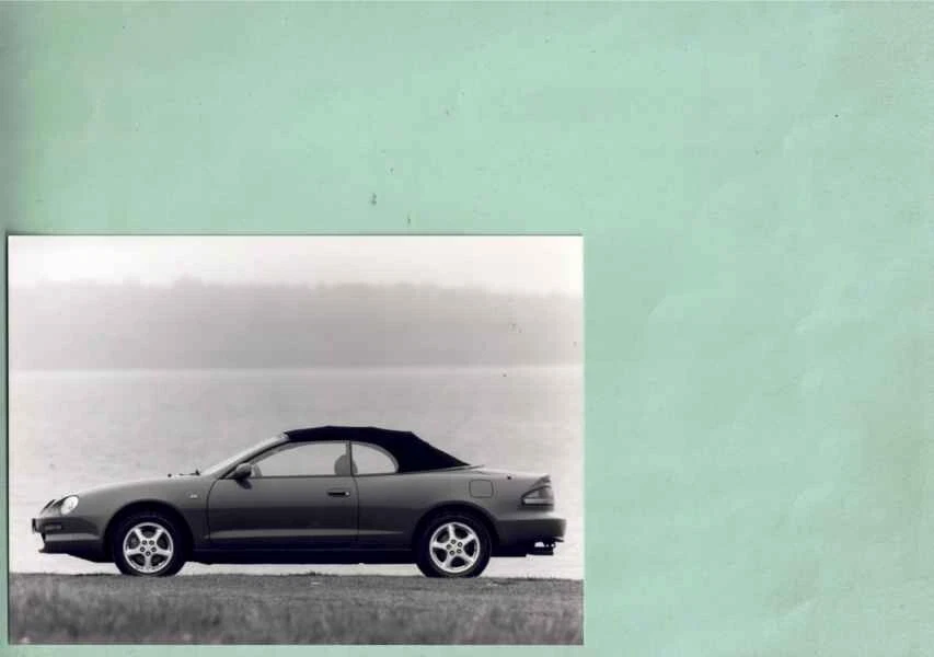 photo de presse / press photo original Toyota Celica Cabriolet 1995 - Photo 1/1