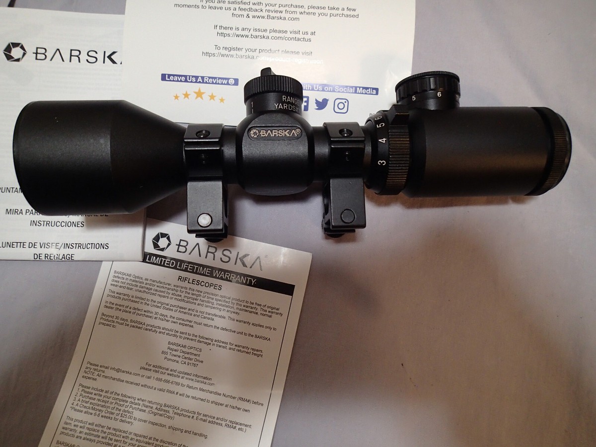 Barska Contour AC10634 Rifle Scope for sale online