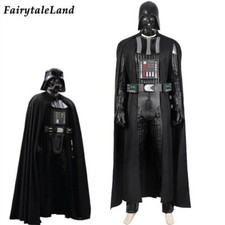 Star Wars Darth Vader Anakin Sith Lord Cosplay Costume Full Outfit W/ Props
