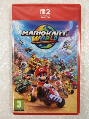 MARIO KART WORLD SWITCH 2 FR NEW (GAME IN ENGLISH/FRANCAIS/DE/ES/IT/PT) - Photo 1/4