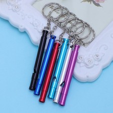 6 Pcs Outdoor Multifunctional Whistle Camping Signal Whistles All-weather
