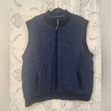Pendleton: dark blue wool vest
