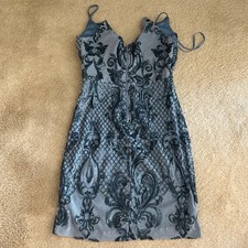Windsor Blue Sequin Dress