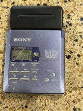 Sony MZ-R55 Portable MiniDisc MD Walkman Recorder - Tested Working - US Seller