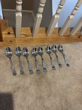 Cuisinart  Stainless LOT OF 8 SPOONS