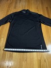 Reebok Men’s Large Cold Weather Compression Shirt Black Long Sleeve