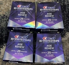 Crest 3D Whitestrips Age Renew 42 strips, 4 pack, exp 2027
