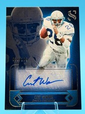 Panini 2025 Silhouette Curt Warner Profile Signatures Auto 31/199 Seahawks