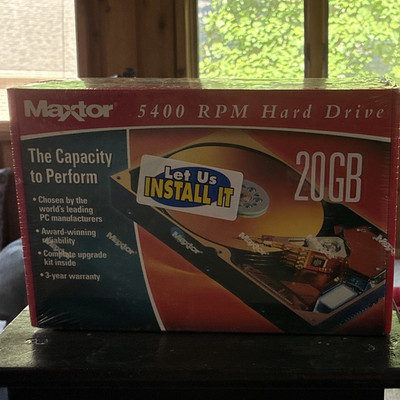 Maxtor DiamondMax 20GB 5400RPM 3.5in Ultra ATA/100 HDD Kit 2MB Cache
