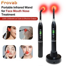 660 850nm Infrared Oral Therapy Device Red Light Pain Relief Joint Ear Nose Care