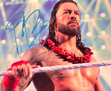 Roman Reigns WWE CHAMP Signed 8x10" Authentic Original Autograph w/COA