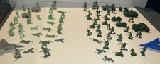 Tim Mee WWII Germany vs. Allies plastic Soldiers w/ Jeeps Planes Tanks Set-76