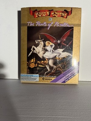 King's Quest IV: The Perils of Rosella (PC, 1988ms-dos  version)5.25+3.5 disks 
