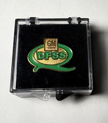 GM DFSS General Motors - Design For Six Sigma - Green Belt Pin
