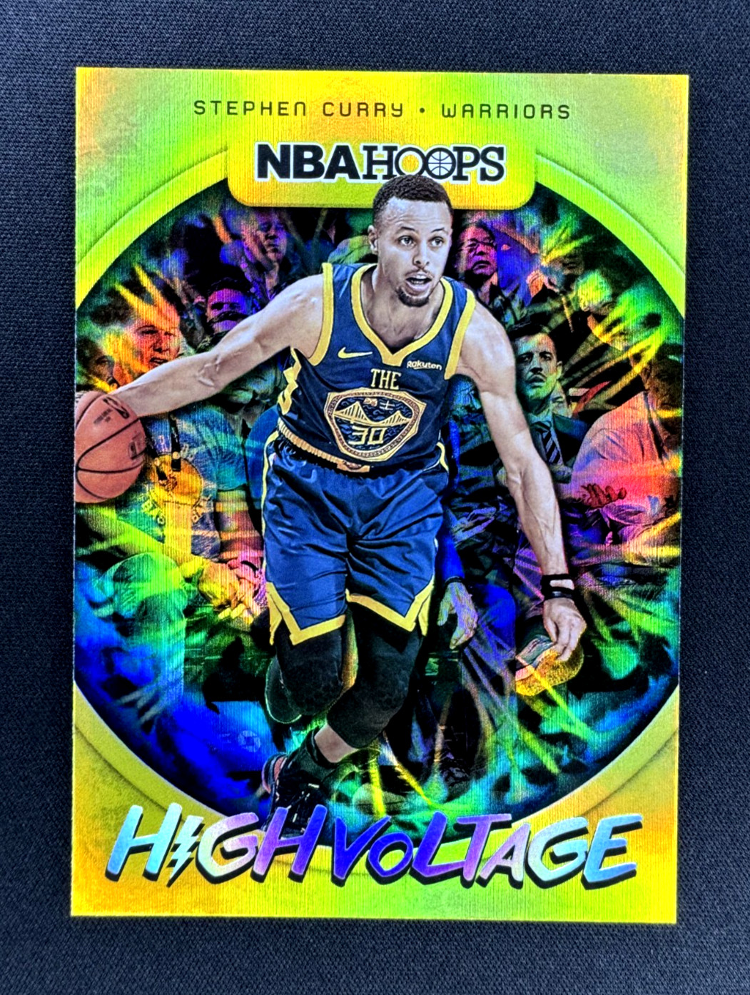2019-20 Panini NBA Hoops - High Voltage SP Stephen Curry #10 Warriors 🔥NM+🔥