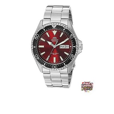 赤カマス　KAMASUYA 260RS Orient Men's Kamasu Stainless Steel Japanese Automatic Dive Watch