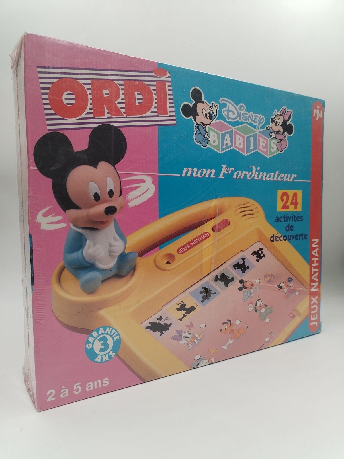 Ordinateur électronique Nathan Disney Babies pour apprendre et s'éveiller sans écran