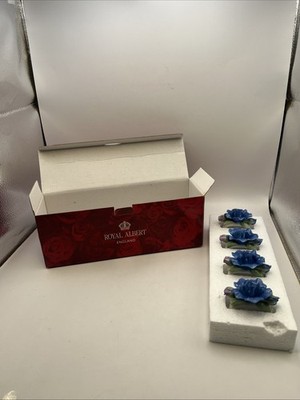 Vintage Royal Albert Old Country Roses Napkin Rings
