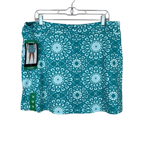 New Tranquility Skort Green Built In Shorts Mini Women's XL - Picture 4 of 6