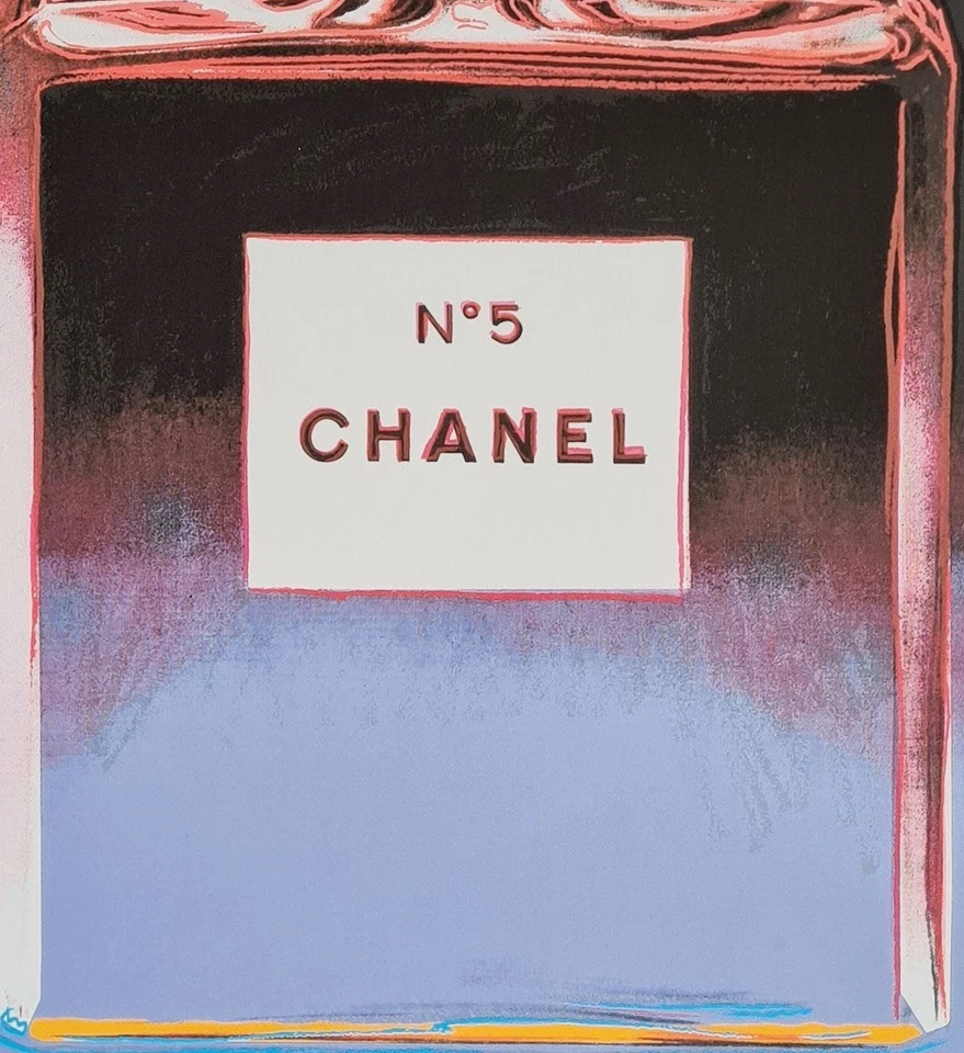 ANDY WARHOL * Chanel No.5 * 57 x 38 cm * signed lithograph * limited # 12/100 - Bild 4 von 4