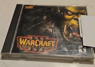 WarCraft III 3 (PC, Mac 2002) CD Game Reign of Chaos