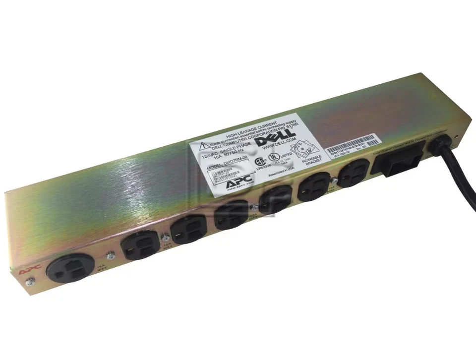 APC Dell DM07RM-20 / 6174R 120V 16A 7 Outlet Power Distribution Unit - Image 2 of 2