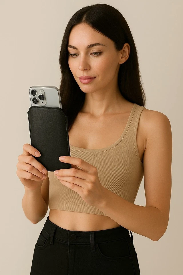 Premium XXL Universal Handy Tasche Schuz Hülle Etui Sleeve Einsteckhülle 17x9cm - Bild 3 von 4