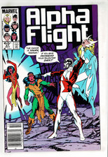 Alpha Flight 27 (Marvel 1985) versus Omega Fl...